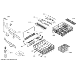 Схема №1 SE25M271EU с изображением Краткая инструкция для посудомоечной машины Siemens 00592151