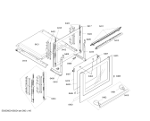 Схема №1 HEN784760 с изображением Фронтальное стекло для духового шкафа Bosch 00476055