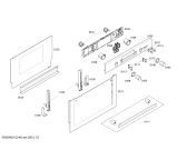 Схема №2 HBC26D570 с изображением Дисплейный модуль для духового шкафа Bosch 00664919