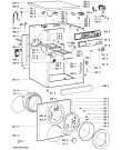 Схема №1 AWM 5050/1 с изображением Декоративная панель для стиралки Whirlpool 481245213934