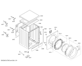 Схема №1 WM10S420GR S10.42 с изображением Дисплей для стиральной машины Siemens 00611435