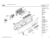 Схема №1 SGS57M02EU с изображением Панель управления для посудомойки Bosch 00440990