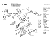 Схема №1 WFK7030SI WFK6310 с изображением Панель для стиралки Bosch 00285476