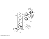 Схема №1 HF12023 с изображением Панель управления для микроволновки Siemens 00362239