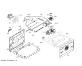 Схема №2 HBN43L570B с изображением Фронтальное стекло для духового шкафа Bosch 00472823