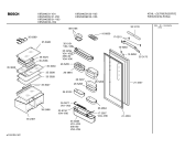 Схема №1 KIRKBN5 IKE209-5 с изображением Внешняя дверь для холодильной камеры Bosch 00214537