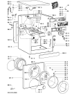 Схема №1 AWM 6100 с изображением Декоративная панель для стиральной машины Whirlpool 481245310244
