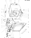 Схема №2 E102 (F014716) с изображением Обшивка для стиралки Indesit C00050733