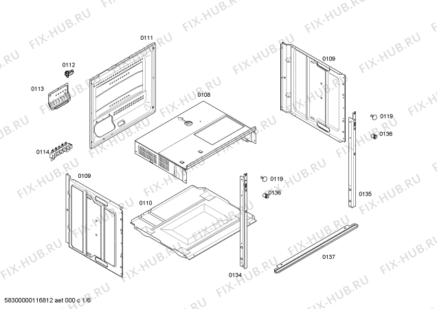 Схема №1 E1524A0 MEGA1524A с изображением Переключатель для духового шкафа Bosch 00644986