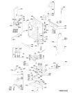 Схема №1 ADL 934 AV с изображением Панель для посудомоечной машины Whirlpool 481245370927