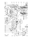 Схема №1 ADG 955 AVM с изображением Обшивка для посудомоечной машины Whirlpool 481245370522
