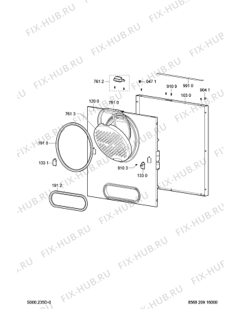 Схема №1 TRA 5060 с изображением Другое для стиральной машины Whirlpool 481236118519