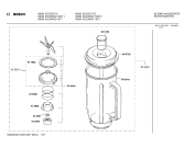 Схема №1 MUM6523 с изображением Мотор для кухонного измельчителя Bosch 00094633