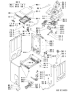 Схема №1 AWT 8128 с изображением Микропереключатель для стиралки Whirlpool 481228219204