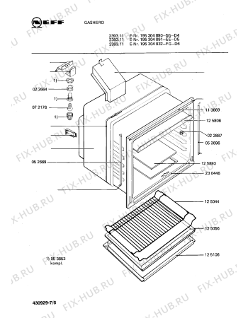 Схема №1 HG23021 с изображением Внешняя дверь для плиты (духовки) Bosch 00202345