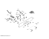 Схема №1 HEN734540 с изображением Индикатор для плиты (духовки) Bosch 00491449