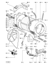 Схема №1 AWM 206 с изображением Переключатель для стиралки Whirlpool 481241258003