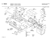 Схема №1 0752210118 BBS5200 с изображением Корпус для мини-пылесоса Bosch 00114493