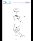 Схема №1 EMFIBK с изображением Держатель фильтра для кофеварки (кофемашины) DELONGHI TO1168