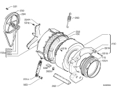 Схема №1 ZWG2100P с изображением Пружинка для стиралки Electrolux 1322533108