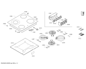 Схема №1 3EE721LS с изображением Стеклокерамика для плиты (духовки) Bosch 00689392