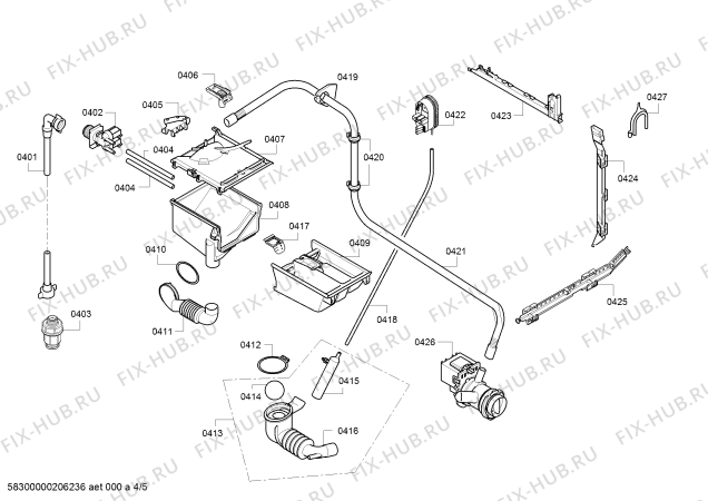 Схема №1 WAB16060TR Classixx 5 с изображением Кабель для стиралки Bosch 00625489