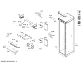 Схема №1 RW464260 с изображением Вставная полка для холодильной камеры Bosch 00649349