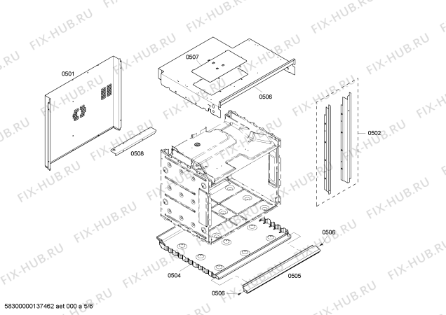 Схема №1 HBL3350UC с изображением Модуль управления для электропечи Bosch 00646637