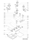 Схема №1 300 183 10 с изображением Трубка подачи газа для электропечи Whirlpool 481231038466