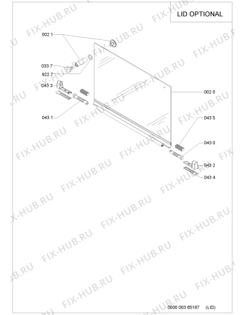 Схема №2 AKT 705 IX с изображением Втулка для плиты (духовки) Whirlpool 481244039823