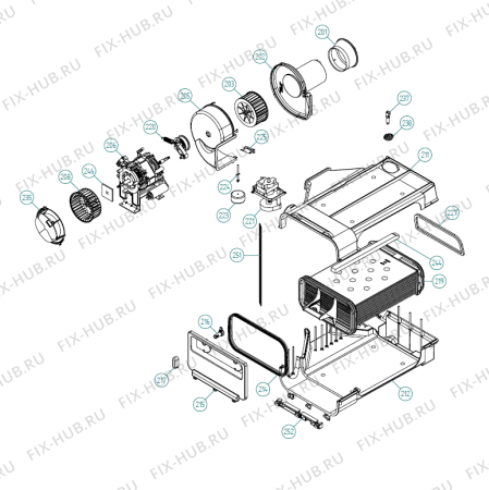 Взрыв-схема стиральной машины Asko T783C CE   -White (337772, TD60.2) - Схема узла 02