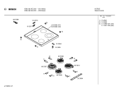 Схема №1 HSN262KEU с изображением Стеклокерамика для плиты (духовки) Bosch 00235092