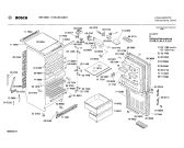 Схема №1 KGE26108 KGE2610 с изображением Декоративная планка для холодильной камеры Bosch 00117940