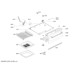 Схема №1 HBC24D652C с изображением Ручка двери для духового шкафа Bosch 00663741