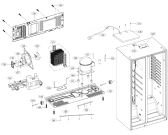 Схема №1 NRS85557E (244307, HRF661FF/ASS) с изображением Компрессор для холодильной камеры Gorenje 261686