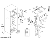 Схема №1 KDN40X03GB с изображением Вкладыш в панель для холодильника Bosch 00669934
