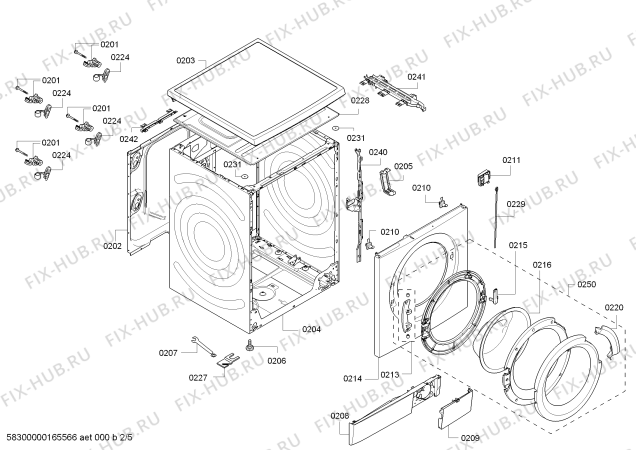 Схема №1 WM16S743PL IQ700 varioPerfect, 8kg, iQdrive, stainExpert, Made in Ger с изображением Силовой модуль для стиральной машины Siemens 00743637