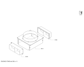 Схема №1 AD854047 Gaggenau с изображением Воздухосборник для вентиляции Bosch 00576891