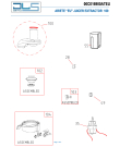 Схема №1 JUICE EXTRACTOR с изображением Электромотор для электросоковыжималки ARIETE AT6185730600