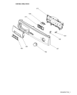 Схема №1 AWG 5181/B с изображением Модуль (плата) для стиралки Whirlpool 482000006006