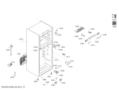 Схема №1 KD56NSW30N с изображением Дверь для холодильника Siemens 00711337