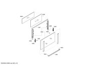 Схема №1 HSG727155M Bosch с изображением Панель управления для духового шкафа Bosch 00711166