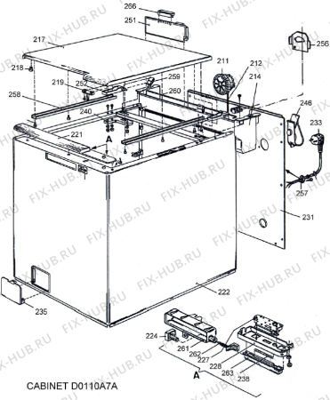 Взрыв-схема стиральной машины Gorenje Tvättbjörn D0110A7A SE   -White compact (900000869, D0110A7A) - Схема узла 02