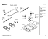 Схема №1 5EC332B с изображением Крышка для электропечи Bosch 00212894