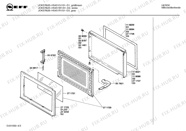 Схема №1 HF13521 с изображением Дверь для микроволновой печи Siemens 00273440