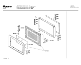 Схема №1 HF13521 с изображением Дверь для микроволновой печи Siemens 00273440