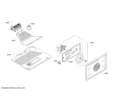 Схема №3 U15E52N3GB с изображением Панель управления для электропечи Bosch 00743049