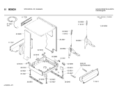 Схема №1 SPI2435 с изображением Вкладыш в панель для посудомойки Bosch 00289106