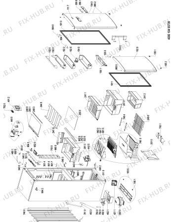 Схема №1 KGE PLATINUM 4 A++ I с изображением Заглушка для холодильника Whirlpool 481010490656