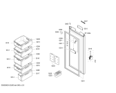 Схема №2 GSP80E10 с изображением Люк для холодильной камеры Bosch 00643394